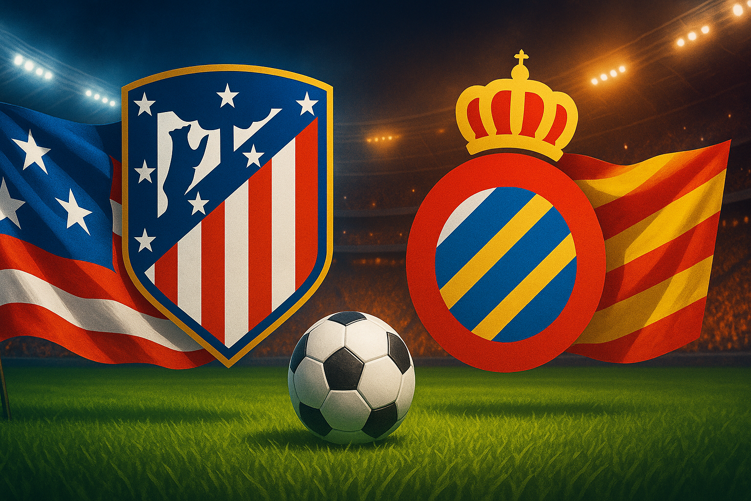 Atlético de Madrid começa La Liga com revés contra o Espanyol