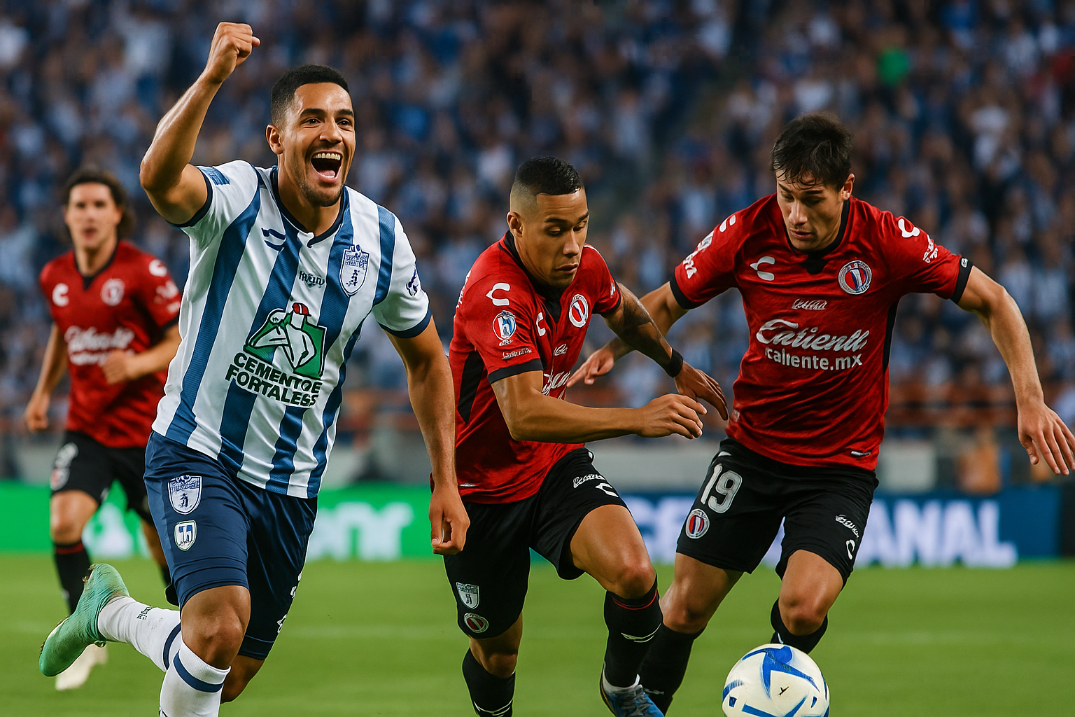 Horário, onde assistir e escalações de Pachuca x Tijuana pela Liga MX