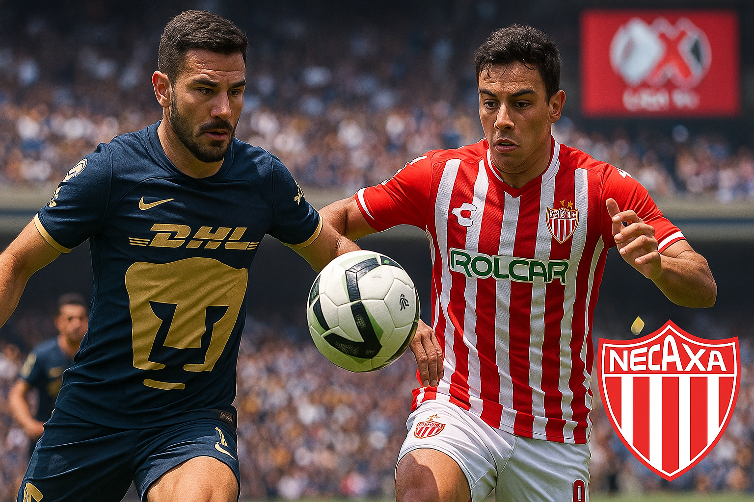 Horário, onde assistir e escalações de Pumas UNAM x Necaxa pela Liga MX
