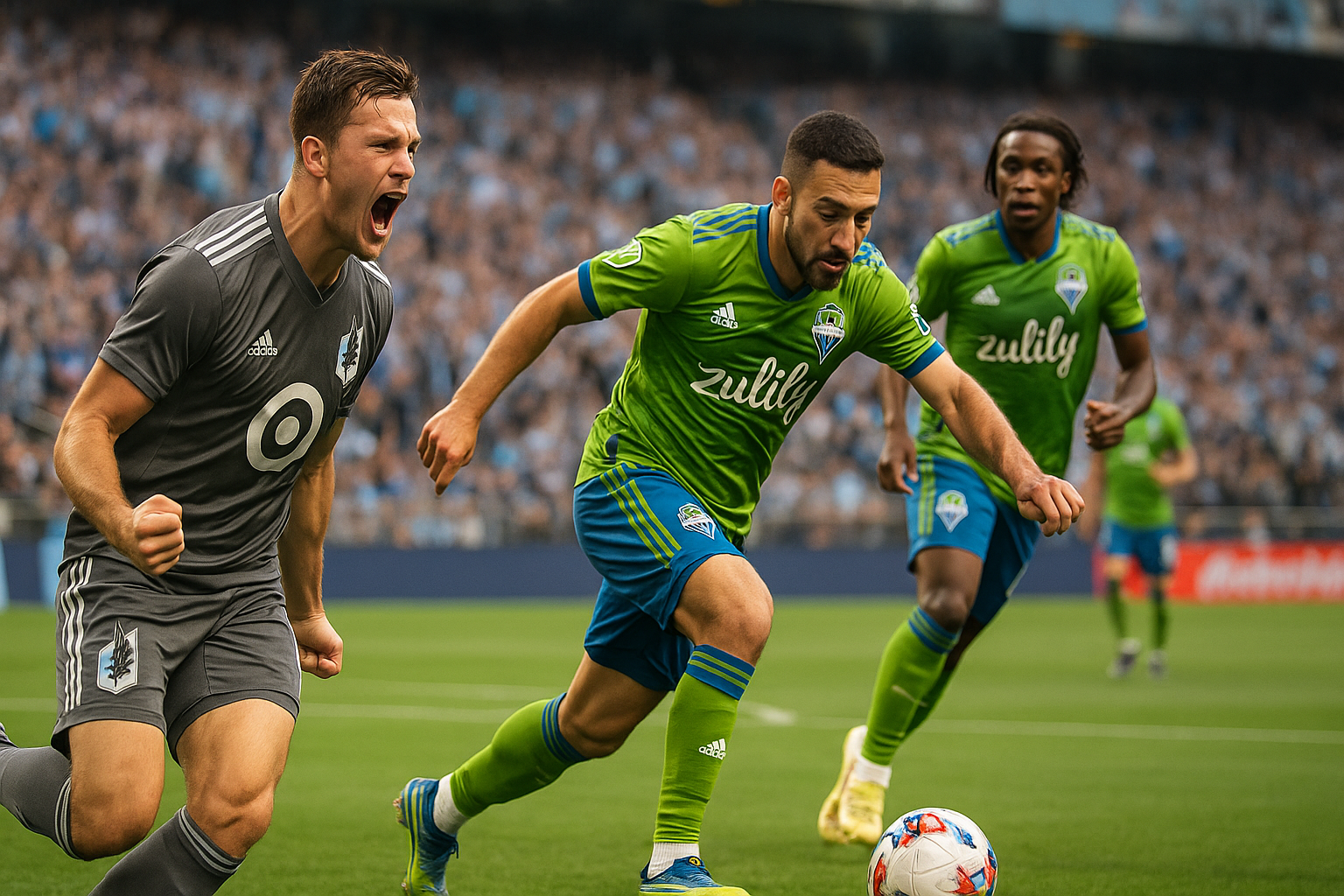 Horário, onde assistir e escalações de Minnesota United x Seattle Sounders pela MLS