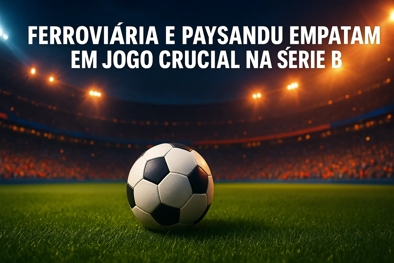 Ferroviária e Paysandu empatam em jogo crucial na Série B
